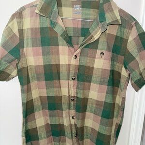 Falls Creek Boy’s Multicolor Plaid Button-Down Shirt